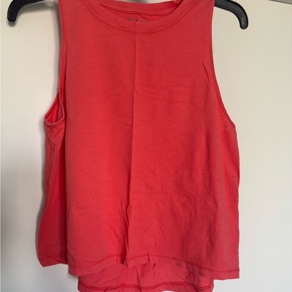 Athleta Bright Coral Tank Top